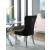Carmen Velvet Dining Chair with Chrome Metal Legs