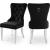 Carmen Velvet Dining Chair with Chrome Metal Legs
