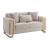 Chloe Fabric Living Room Loveseat