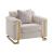 Chloe Fabric Living Room Chair