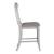 Ocean Isle Linen/Wood X Back Counter Chair