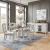 Ocean Isle Extendable Dining Set | Antique White & Pine
