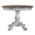 Ocean Isle Round Wood Extendable Dining Table