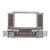 Ocean Isle Wood Entertainment Center w/Piers & 4 Drawers & 4 Doors