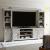 Ocean Isle Wood Entertainment Center w/Piers & 4 Drawers & 4 Doors