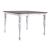 Ocean Isle Square Wood Extendable Gathering Table