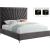 Eclipse Velvet King Size Bed
