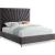 Eclipse Velvet King Size Bed