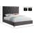 Eclipse Velvet King Size Bed