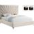Eclipse Velvet Queen Size Bed