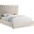 Eclipse Velvet Queen Size Bed