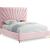 Eclipse Velvet Full Size Bed
