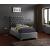 Cruz Velvet Twin Size Bed