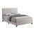 Fairfield Fabric Upholstered Panel Bed, Eastern King Size