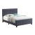 Fairfield Fabric Upholstered Panel Bed, Eastern King Size