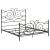 Parleys Metal Panel Bed w/Scroll Headboard