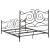 Parleys Metal Panel Bed w/Scroll Headboard, Queen Size