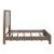 South Bend Fabric/Wood King Size Shelter Upholstered Bed
