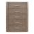 South Bend Wood Chest w/5 Drawers