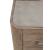 South Bend Wood Nightstand w/Charging Station & 3 Drawers
