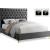 Cruz Velvet Full Size Bed