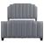 Fiona Fabric Panel Bed, Full Size
