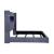 Tisdall Upholstered King Flame Visualizer Bed