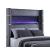 Tisdall Upholstered Queen Flame Visualizer Bed