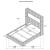 Tisdall Upholstered Queen Flame Visualizer Bed