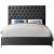 Cruz Velvet King Size Bed