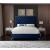 Cruz Velvet King Size Bed