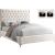 Cruz Velvet King Size Bed