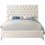 Cruz Velvet King Size Bed