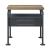 Nicipolis Wood/Metal Side Table/Nightstand