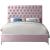 Cruz Velvet Full Size Bed