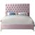 Cruz Velvet Full Size Bed