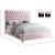 Cruz Velvet Queen Size Bed