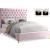 Cruz Velvet King Size Bed