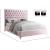 Cruz Velvet King Size Bed