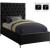 Cruz Velvet Twin Size Bed