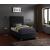 Cruz Velvet Twin Size Bed