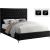 Cruz Velvet King Size Bed
