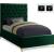 Cruz Velvet Twin Size Bed