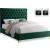 Cruz Velvet Queen Size Bed