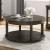 Oelrichs Wood Round Storage Coffee Table Set
