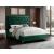 Cruz Velvet King Size Bed