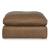Emilia Leather Oversized Accent Ottoman