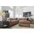 Emilia Leather Oversized Accent Ottoman