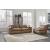 Emilia 2-Piece Leather Modular Loveseat