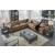 Emilia 5-Piece Leather Modular Sectional
